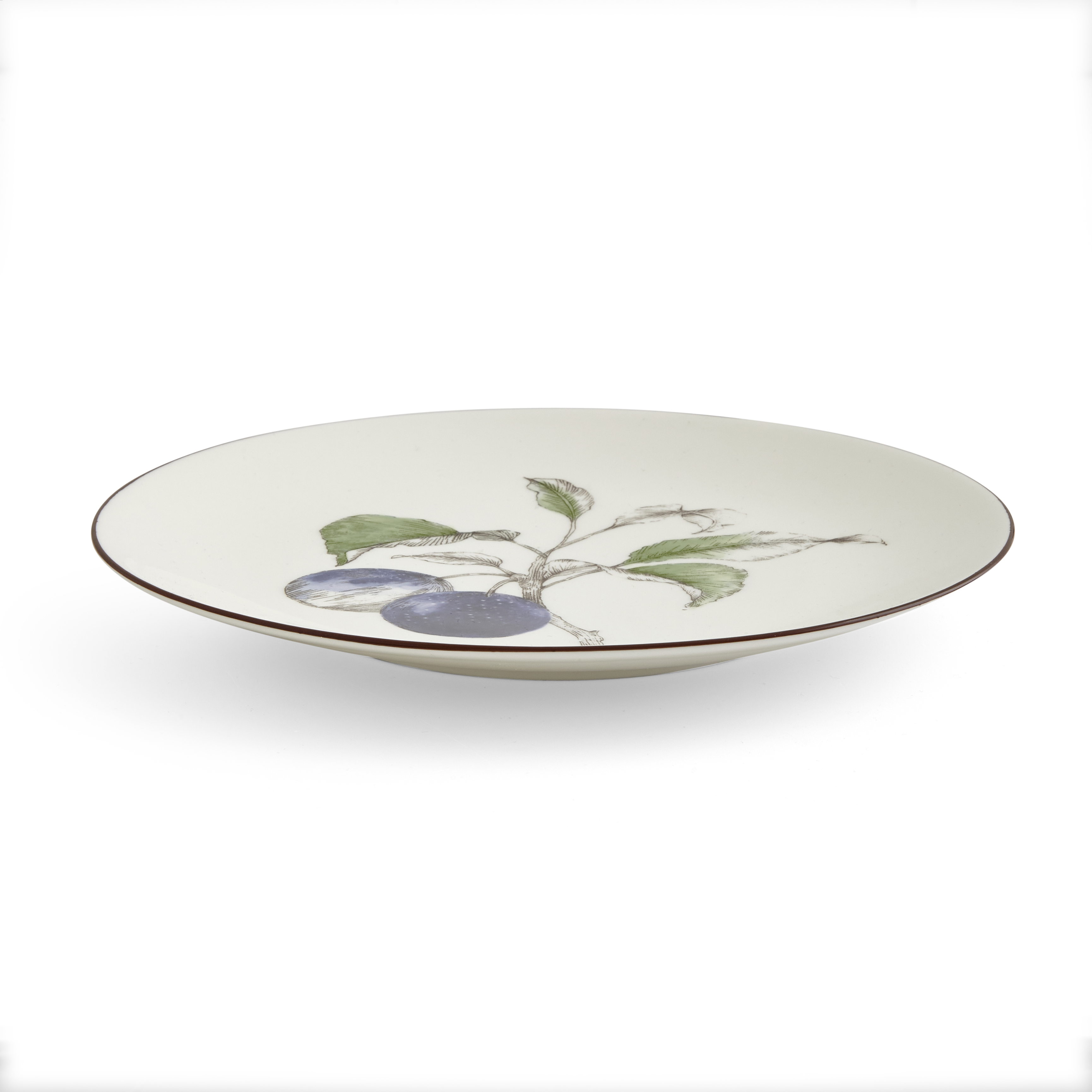 Nature's Bounty 9.5 Inch Salad Plate, Plum image number null